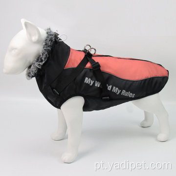 acessórios para animais de estimação casaco quente para cães roupas de inverno da moda